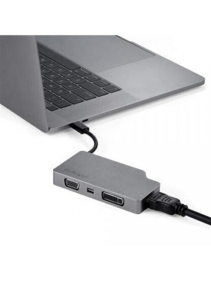 STARTECH  ADAPTADOR DE VIDEO USB-C MACHO - VGA-DVI-HDMI-MDP HEMBRA GRIS - Image 6
