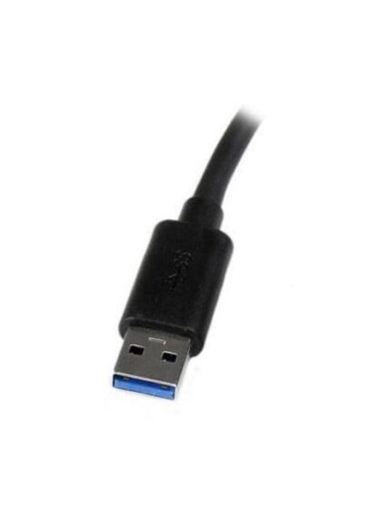 STARTECH  ADAPTADOR 2X USB 3.0 MACHO - 2X RJ-45 HEMBRA 20CM NEGRO - Image 2