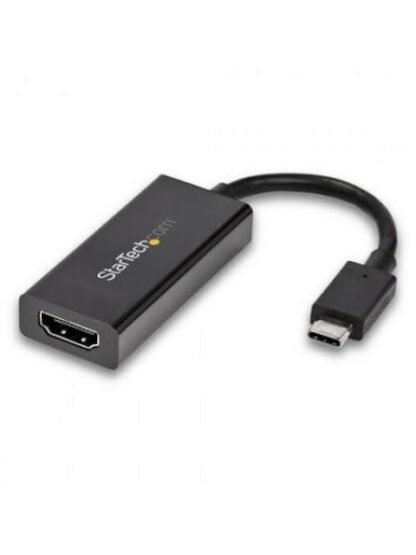 STARTECH  ADAPTADOR USB-C MACHO - HDMI HEMBRA 10CM NEGRO - Image 2