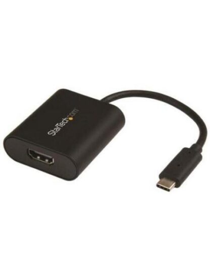 STARTECH  ADAPTADOR DE VIDEO USB-C MACHO - HDMI HEMBRA NEGRO - Image 2