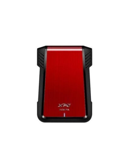 ADATA GABINETE DE DISCO DURO EX500 2.5 SATA III USB 3.1 NEGRO-ROJO