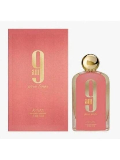 AFNAN 9AM POUR FEMME 100ML EDP (ROSA) - Image 2