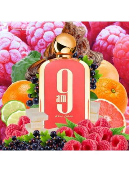 AFNAN 9AM POUR FEMME 100ML EDP (ROSA) - Image 4