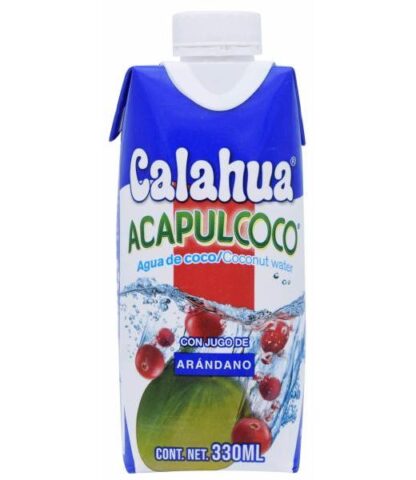 AGUA DE COCO ARANDANO 330 ML ACAPULCOCO