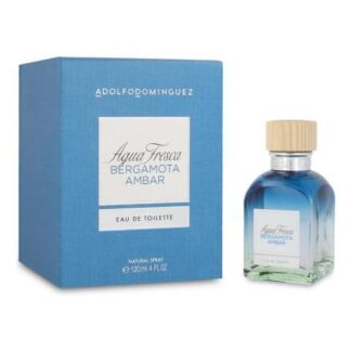 AGUA FRESCA BERGAMOTA AMBAR ADOLFO DOMINGUEZ 120ML EDT SPRAY