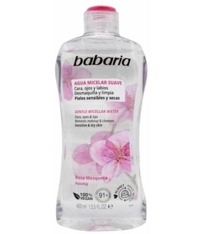 AGUA MICELAR 400 ML BABARIA