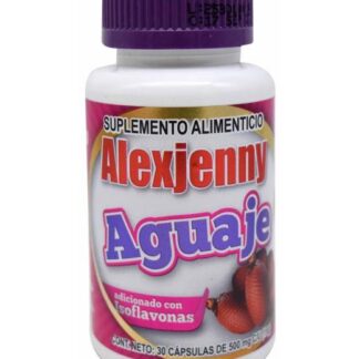AGUAJE CON ISOFLAVONAS 30 CAP ALEXJENNY NATURAL