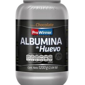 ALBUMINA DE HUEVO CHOCOLATE 1200 GR. PRONAT
