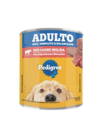 ALIMENTO HUMEDO PARA PERRO PEDIGREE RES LATA 625 GR