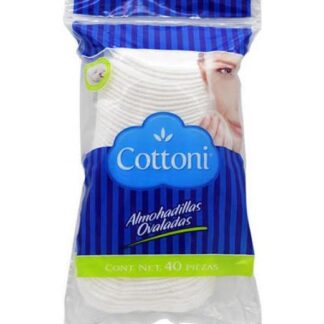 ALMOHADILLAS OVALADAS 40 PZAS COTTONI
