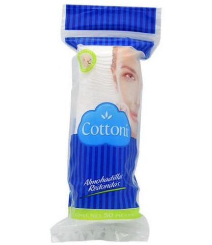 ALMOHADILLAS REDONDAS 50 PZAS COTTONI