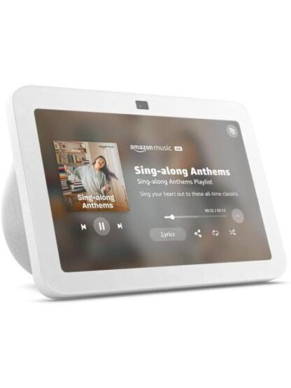 AMAZON ECHO SHOW 8 GEN3 2023 ASISTENTE DE VOZ. PANTALLA 8 HD INALAMBRICO-ALAMBRICO BLANCO