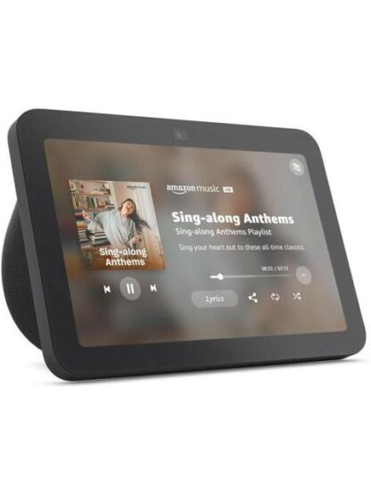 AMAZON ECHO SHOW 8 GEN3 2023 ASISTENTE DE VOZ. PANTALLA 8 HD INALAMBRICO-ALAMBRICO NEGRO