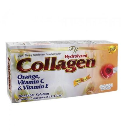 AMP. COLAGENO HIDROLIZADO C 10 NARANJA VIT. E Y VIT. C GN+VIDA