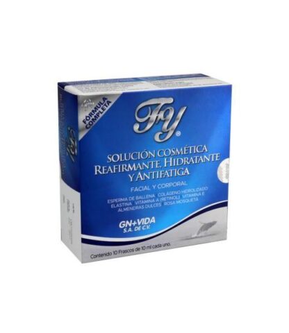 AMP. FCO. FY ESPERMA BALLENA FORMULA COMPLETA C 10 SOLUCION COSME GN+VIDA