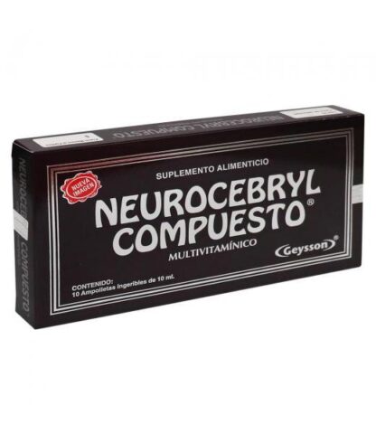 AMP. NEUROCEBRYL COMPUESTO C 10 MORADA MULTIVITAMINICO GEYSSON