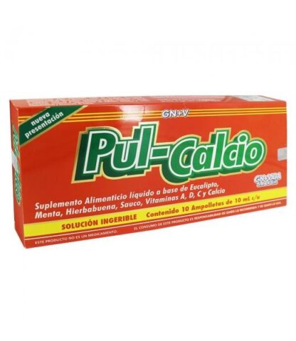 AMP. PUL-CALCIO C 10 GN+VIDA