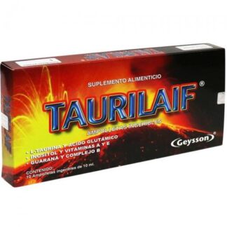 AMP. TAURILAIF C 10 L-TAURINA Y ACIDO GLUTAMICOINOSITOL Y VIT A Y GEYSSON