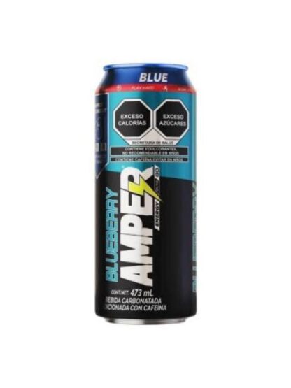 AMPER BLUE BEBIDA ENERGETICA 473 ML