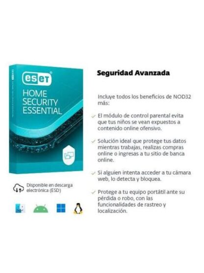 ANTIVIRUS ESET TMESET505 ANTIVIRUS 3 LICENCIAS 1 ANO(S) ESPANOL - Image 2