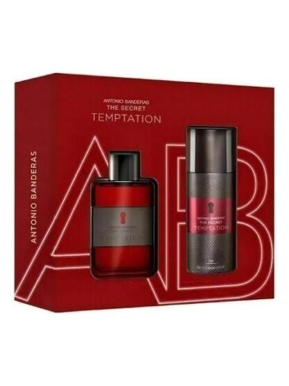 ANTONIO BANDERAS SECRET TEMPTATION EDT 100ML+DEO