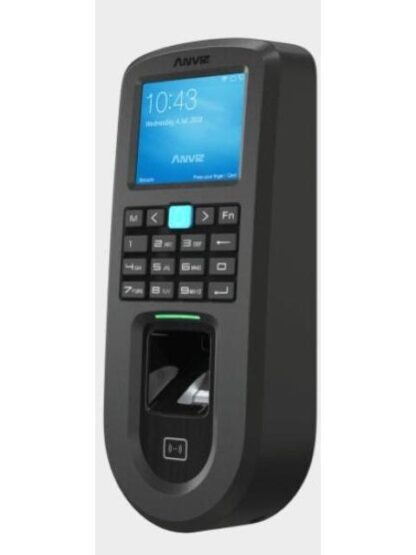 ANVIZ CONTROL DE ACCESO Y ASISTENCIA STANDALONE 3000 HUELLAS 100000 REGISTROS WIFI NEGRO