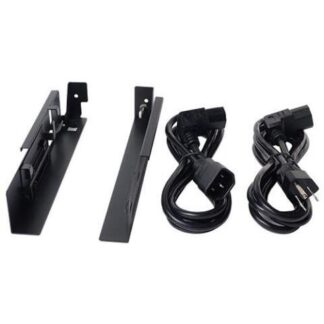 APC KIT DE MONTAJE PARA CONSOLAS DE RACK 1U NEGRO