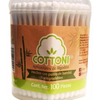 APLICADORES DE ALGODON 100 PZA COTTONI