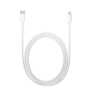 APPLE CABLE USB C MACHO - LIGHTNING MACHO 1 METRO BLANCO