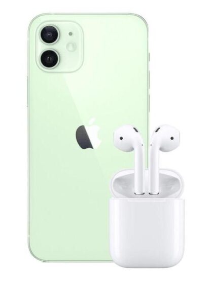 APPLE IPHONE 12 64GB VERDE + APPLE AIRPODS 2 BLANCO