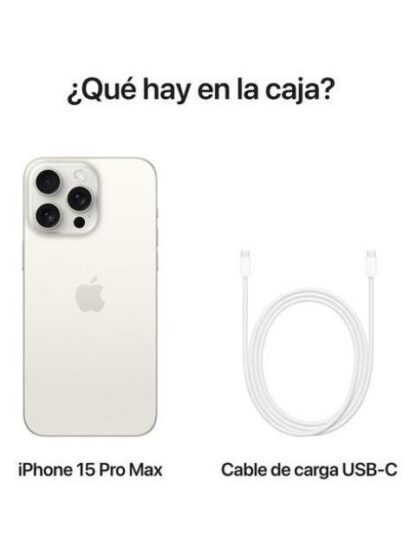 APPLE IPHONE 15 PRO MAX (256 GB) - TITANIO BLANCO - Image 9