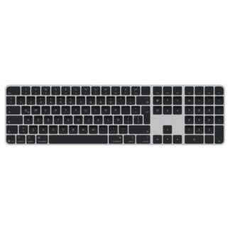 APPLE MAGIC KEYBOARD TOUCH ID USB-BLUETOOTH NEGRO-PLATA ESPANOL