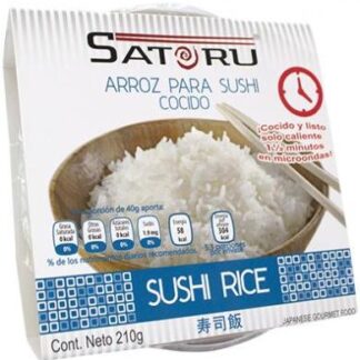 ARROZ JAPONES INSTANTANEO 210 G SATORU