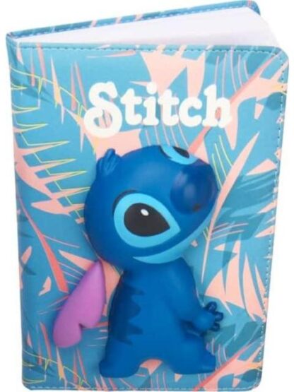 LIBRETA SQUISHY STITCH AZUL STITCH - Image 2