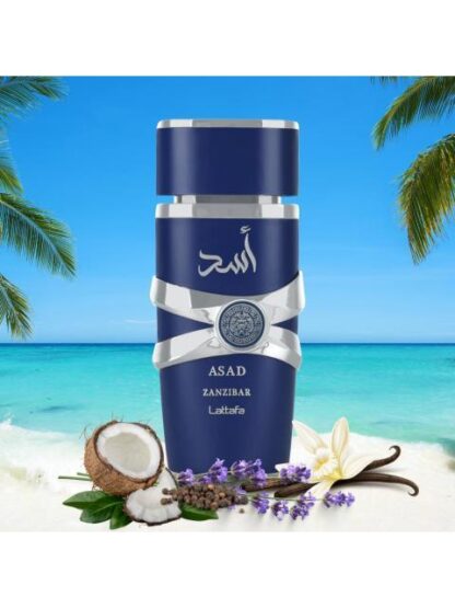 ASAD ZANZIBAR LATTAFA PERFUMES 100 ML EDP SPRAY - HOMBRE - Image 4