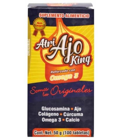 ATRI AJO KING 100 TAB HERBOLARIA SALUDABLE