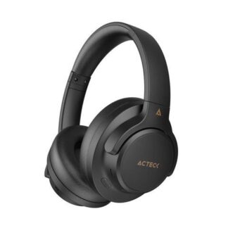 AUDIFONOS INALAMBRICOS BLUETOOTH HYPE EPIC HP750 ACTECK ELITE SERIES CANCELACION DE RUIDO ACTIVO HIBRIDO DURACION DE BATERIA HASTA 75H