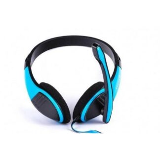 AUDIFONOS NACEB TECHNOLOGY - 3.5MM - MICROFONO - AZUL-NEGRO