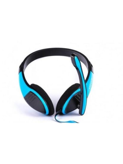 AUDIFONOS NACEB TECHNOLOGY - 3.5MM - MICROFONO - AZUL-NEGRO