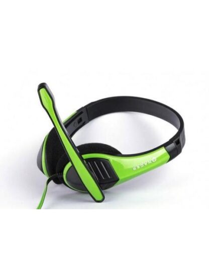 AUDIFONOS NACEB TECHNOLOGY - 3.5MM - MICROFONO - VERDE-NEGRO