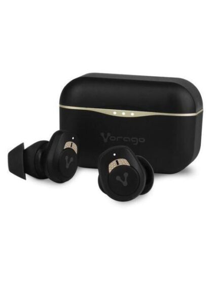 AUDIFONOS VORAGO 600 INALAMBRICO BLUETOOTH TWS 20HZ NEGRO ESB-600-ANC - Image 2