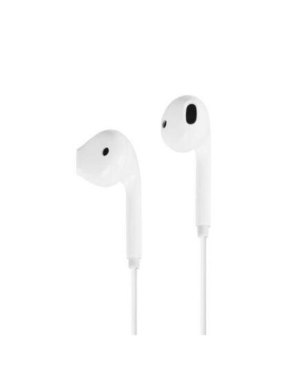 AUDIFONOS VORAGO ALAMBRICO 3.5MM CON MICROFONO 20HZ 1.20M BLANCO EP-201-V2-WH - Image 3
