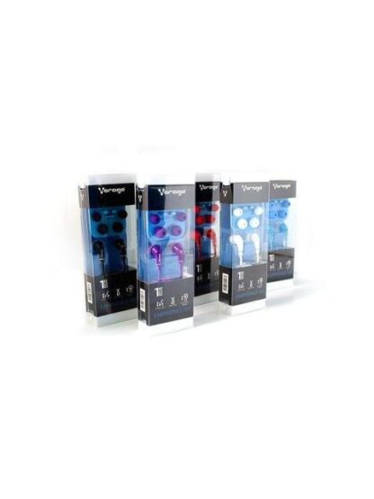 AUDIFONOS VORAGO EP-103 AZUL 3.5MM 2M MANOS LIBRES - Image 2