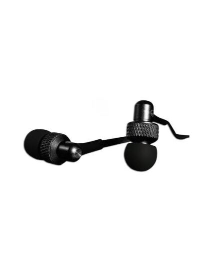 VORAGO AUDIFONOS INTRAURICULARES CON MICROFONO EP-304 ALAMBRICO 3.5MM NEGRO - Image 2