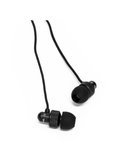 VORAGO AUDIFONOS INTRAURICULARES CON MICROFONO EP-304 ALAMBRICO 3.5MM NEGRO - Image 4