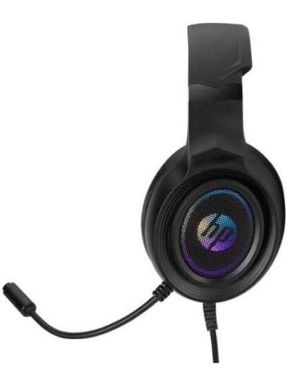 AURICULARES ESTEREO PARA JUEGOS CON USB HP DHE8008U USB. LUZ RGB - Image 2