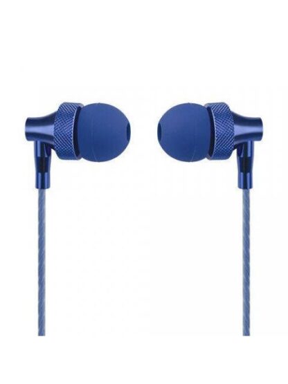 PERFECT CHOICE AUDIFONOS INTRAURICULARES CON MICROFONO STRETTO ALAMBRICO 1.2 METROS 3.5MM AZUL - Image 4