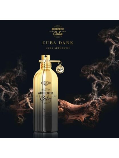 CUBA AUTHENTIC DARK 100ML EDT SPRAY - Image 2