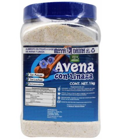 AVENA CON LINAZA 1 KG MAYA DRINK
