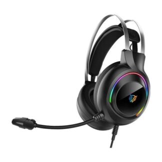 BALAM RUSH AUDIFONOS GAMER HESIX II HS688 PARA PS4-PS5-XBOX ONE-XBOX SERIES X|S-NINTENDO SWITCH-PC ALAMBRICO 3.5MM NEGRO